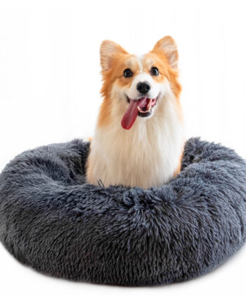Blød Beroligende Donut Hundeseng Mange Farver Pink 100