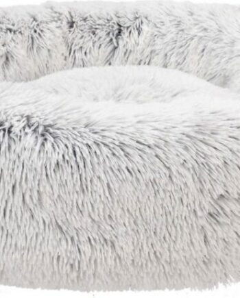 Fluffy Hundeseng Hvid 100x100