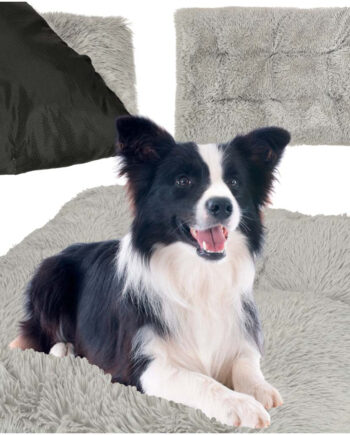 Hundeseng Grå 110x75cm