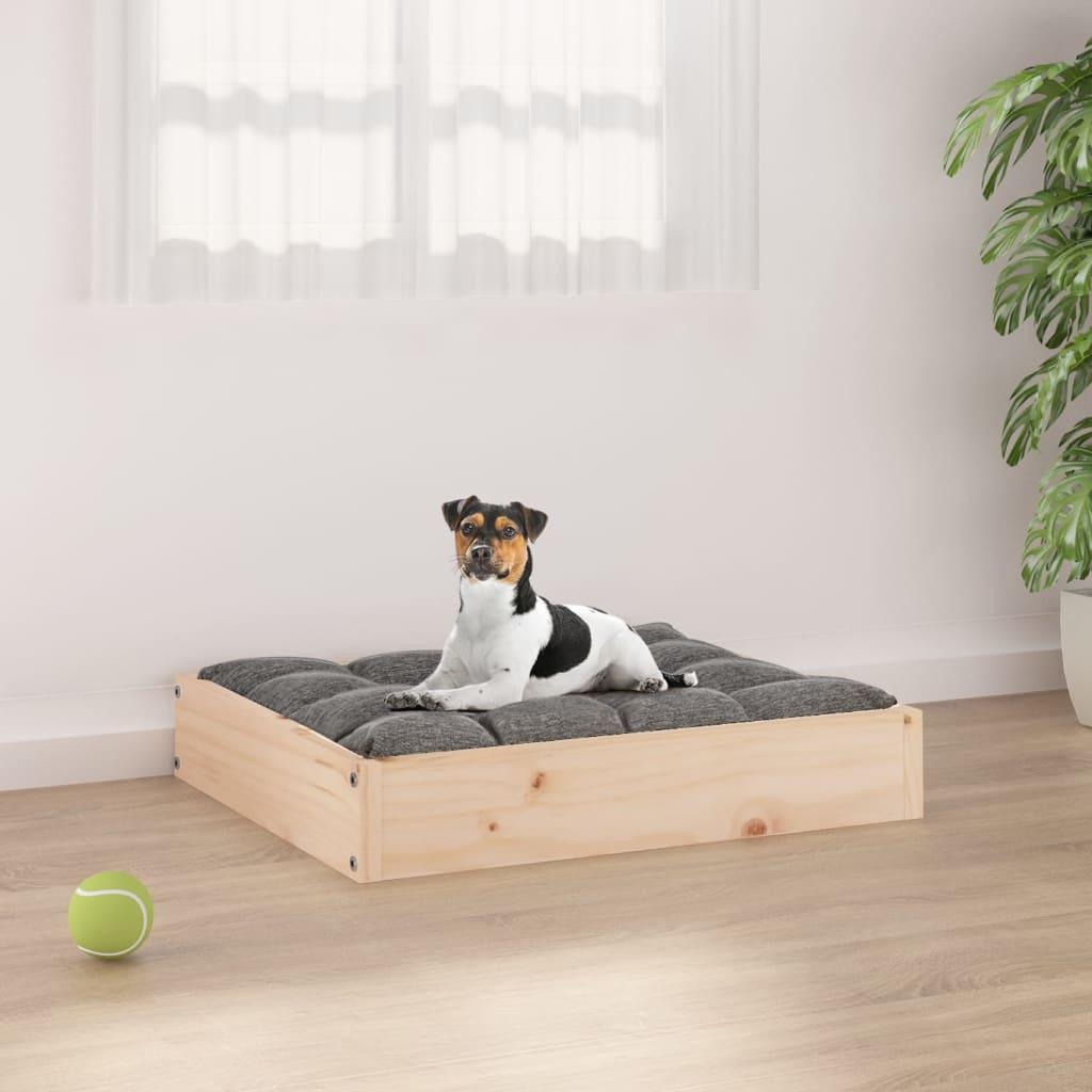 Hundeseng Massivt Fyrretræ   Rektangulær Ramme