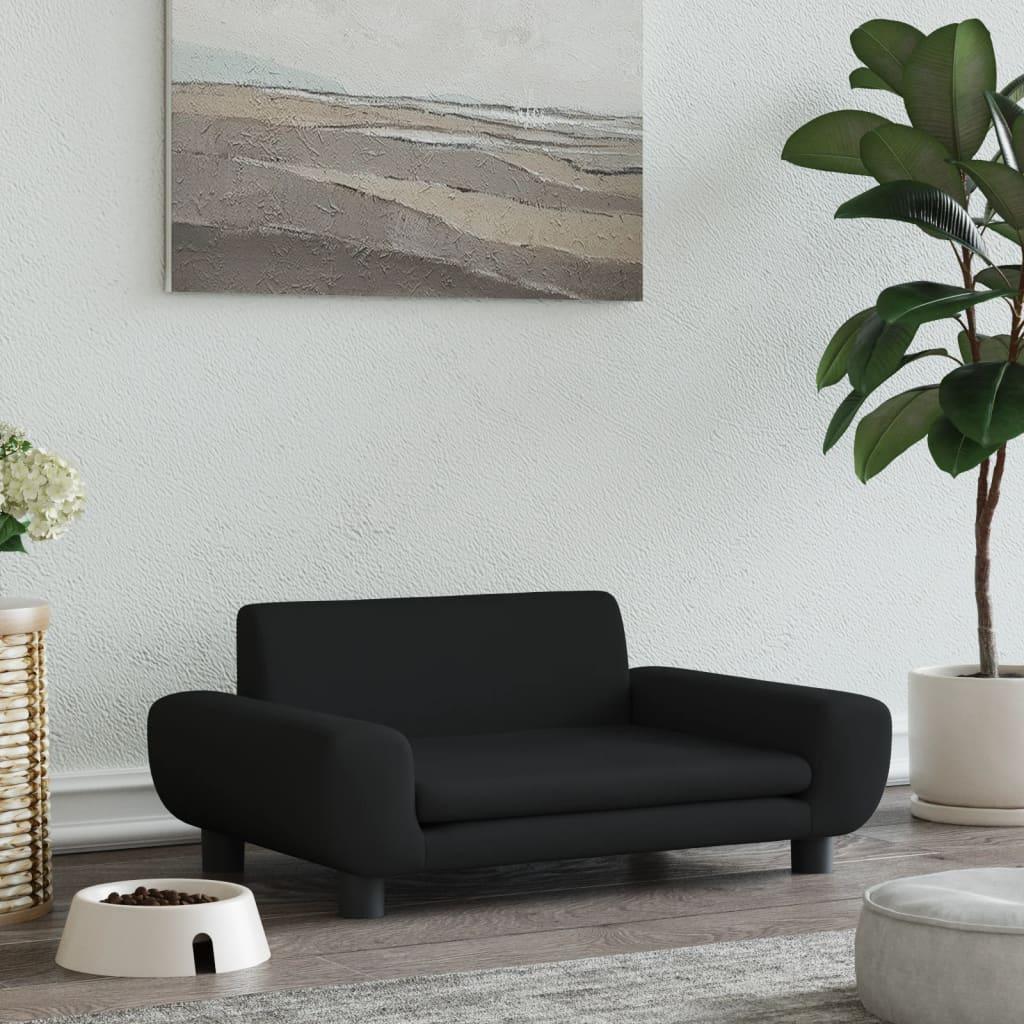 Hundesofa Velour Sort
