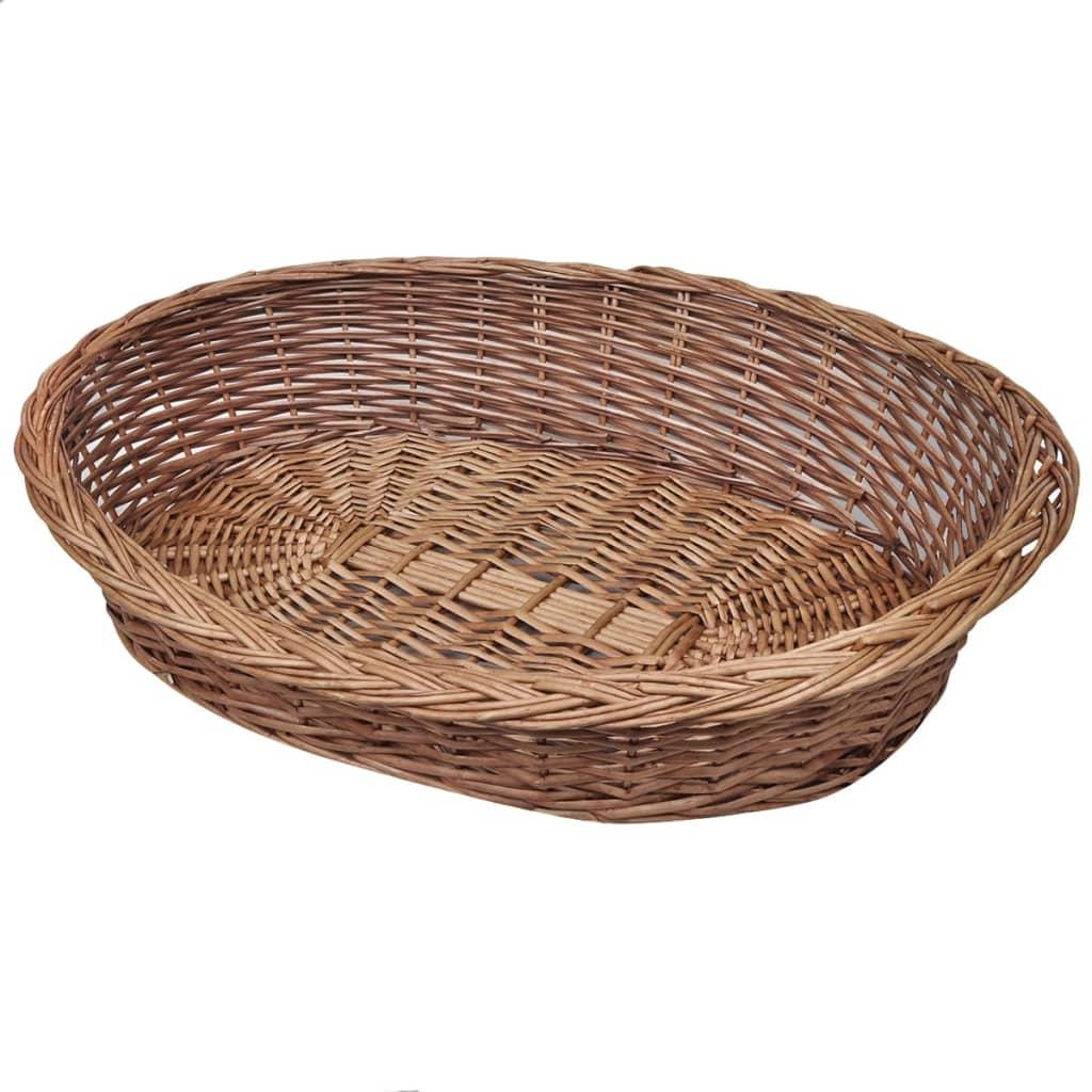 Hundekurv Pileflet Naturfarvet