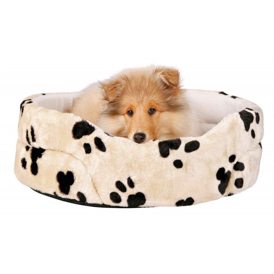 Hundeseng Model Charlie Beige Med Poter