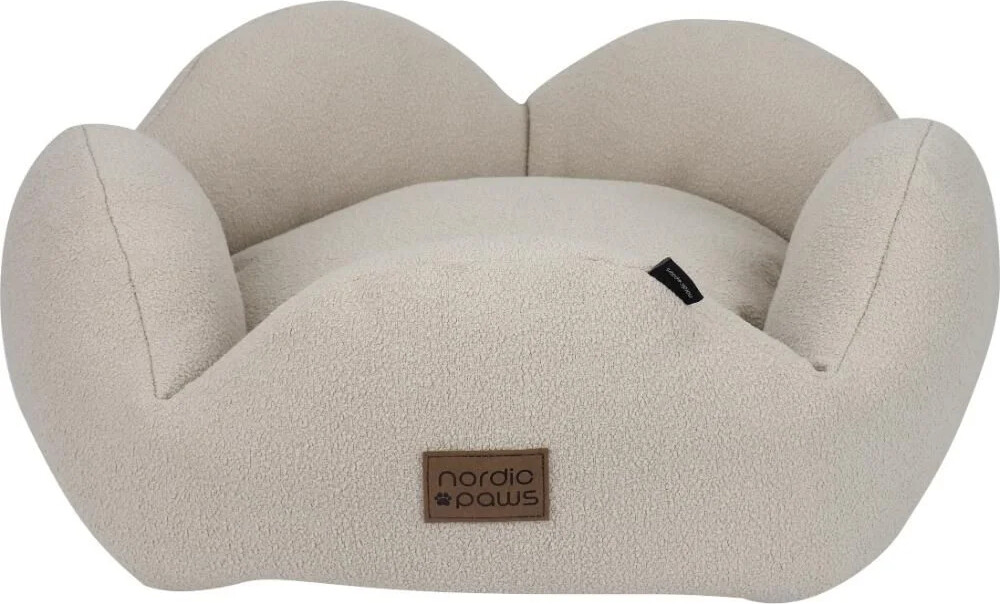 Nordic Paws Flora Hundeseng Beige Medium