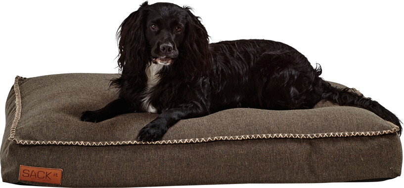 Sackit Hundeseng 120x80x15 Cobana Brun Sack