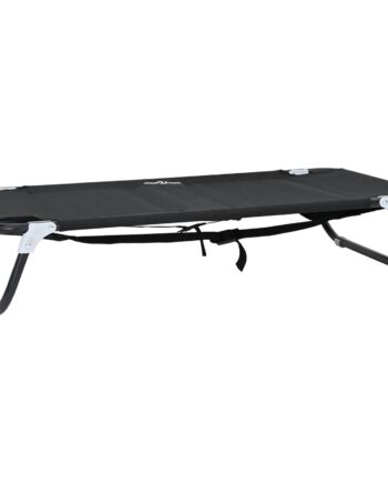 Foldbar Hundeseng Sort